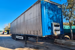 Semirimorchio telonato Krone SDP27