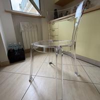 Sedie Ikea plastica trasparenti