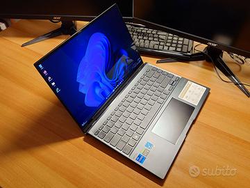 ASUS ZenBook 14X OLED-NUOVO-i7-RTX-16GB-1TB