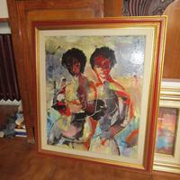 QUADRO   50x70 pittore  NANNI BENSA