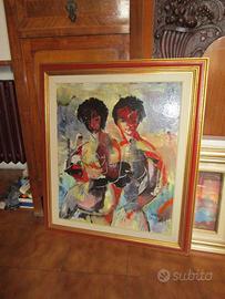 QUADRO   50x70 pittore  NANNI BENSA