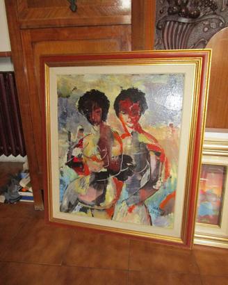 QUADRO   50x70 pittore  NANNI BENSA