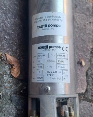 pompa ad immersione