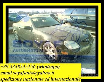 ricambi MERCEDES SLK 1SERIE R170 '96-'04