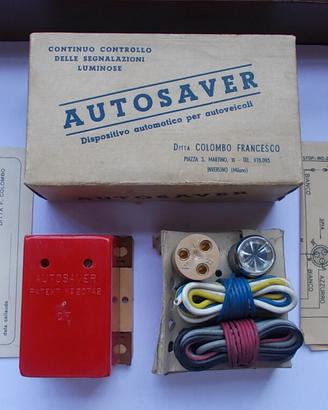 Dispositivo vintage controllo luci auto d'epoca