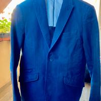 Giacca estiva conbipel con toppe a contrasto