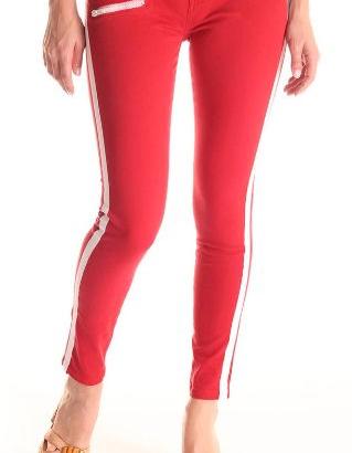 Guess Red Woman - MODELLO MID RISE SKYNNY VINTAGE