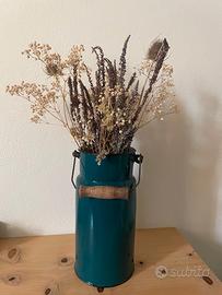 Contenitore Latte Vintage in metallo smaltato 3Lt