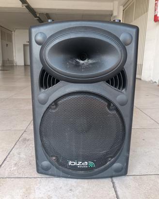 cassa bluethoot ibiza port 12' 100W
