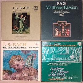 Cofanetti vinili composizioni varie di Bach