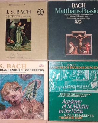 Cofanetti vinili composizioni varie di Bach