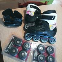 Pattini in linea (marca Rollerblade) tg. 40,5