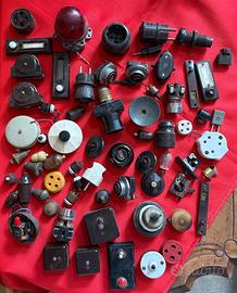 Lotto Stock Materiale Elettrico Vintage