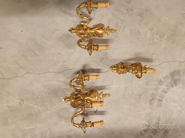 Lotto appliques e lampadari 