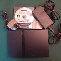 PLAYSTATION 2 SLIM con cavi adattatore gioco CAM