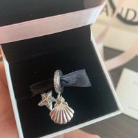 Pandora Charm Stella marina tropicale e conchiglia