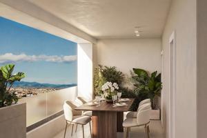 Nuovo attico panoramico con ampie terrazze