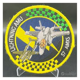 Patch Ricamata 57 AMXS Lightning AMU USAF Vel