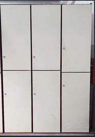 2 armadi 6 ante Osvaldo Borsani 1957