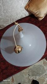 lampada a sospensione in  vetro di murano xl