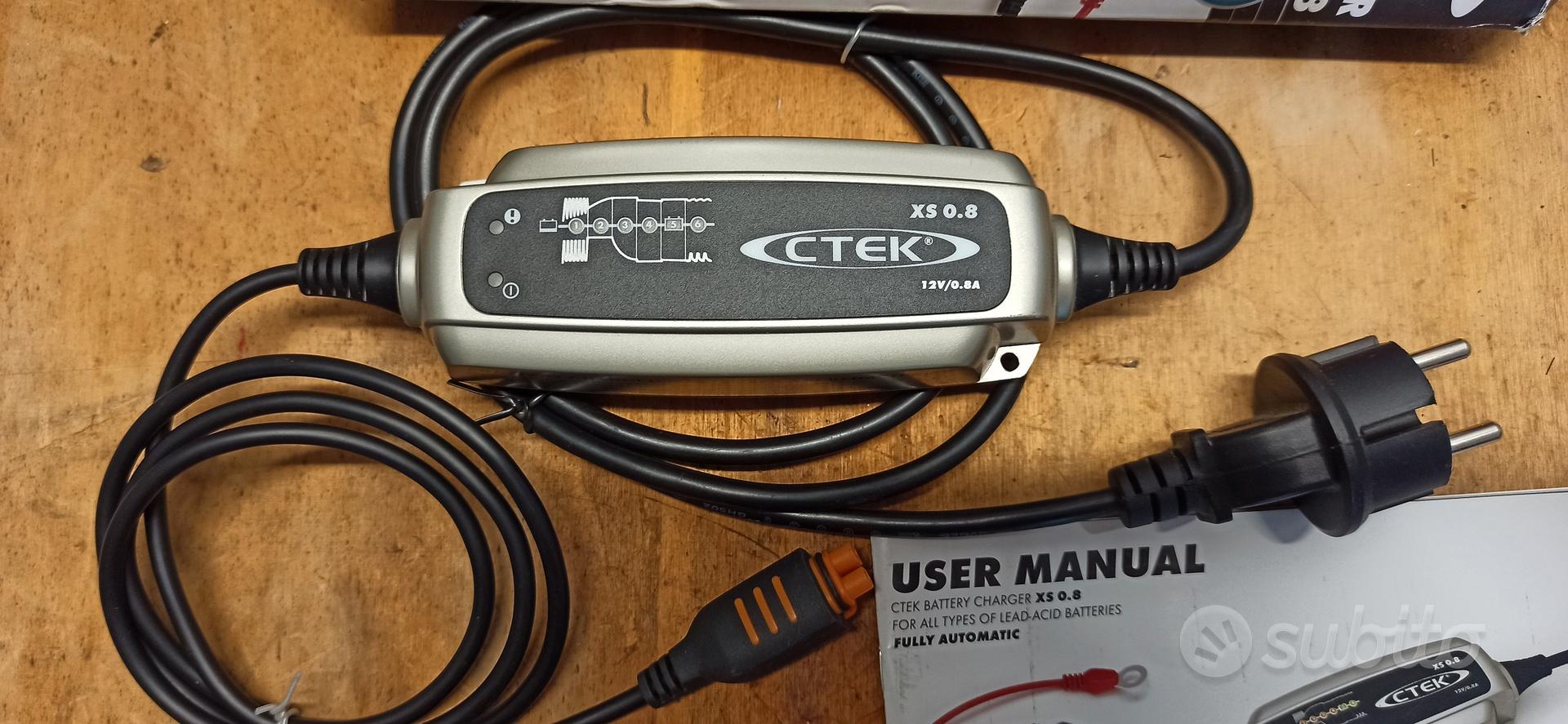 CTEK XS 0.8, Caricabatterie 12 V 0.8 A Manutentore - Accessori Moto In  vendita a Novara