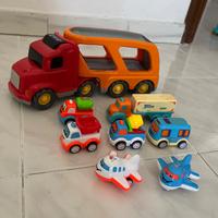 Camion bisarca auto trasportatore