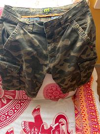 Bermuda mimetici uomo taglia 46