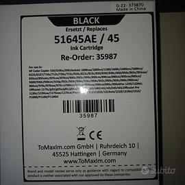 Cartuccia con testina HP 45 nera