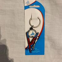 Gadget olimpiadi Torino 2006 portachiavi sci