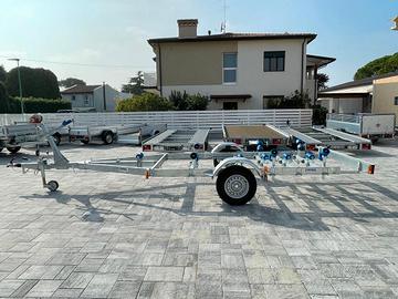 Rimorchio porta barca o gommone 1300Kg complessivi