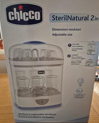 Sterilizzatore Chicco Steril Natural 2in1