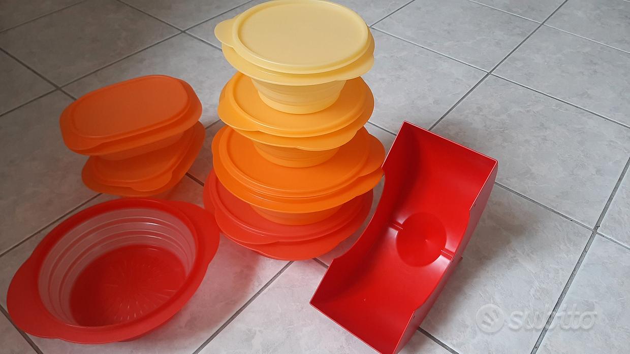 Ciotola Tupperware 2,75 Litri – Insalata Bar Rosso E Bianco, Originale, Adatta Per Lavastoviglie E Miscelazione