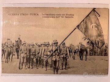 Guerra ITALO TURCA - la bandiera verde del Profeta