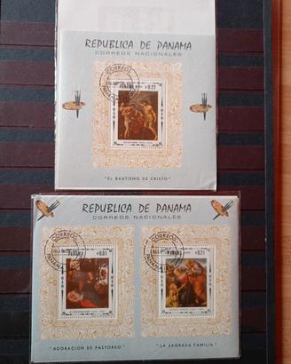 Francobolli Panama 1968 usati vedi descrizione