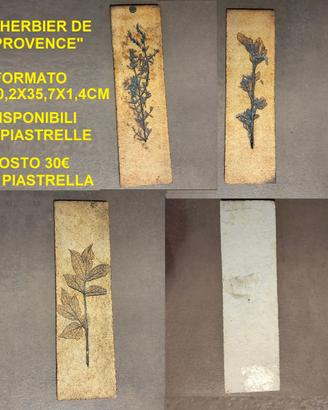 Roger Capron, piastrelle  a mano"Herbier",1974