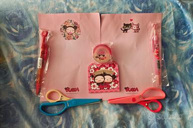 8 pezzi Pucca cancelleria limited edition
