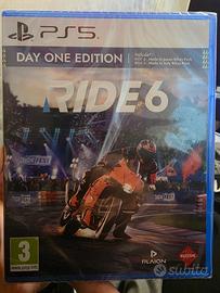 Ride 6  day one edition per Ps5 nuovo sigillato