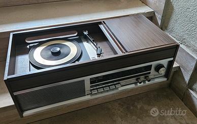 Radio Giradischi Grundig vintage anni '60