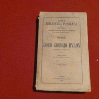 Libro anno 1859 BYRON: 5 opere complete