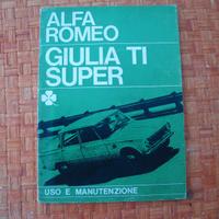 Libretto uso manutenzione AR.Giulia Ti Super Quadr