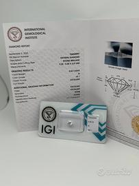 Diamante naturale certificato IGI