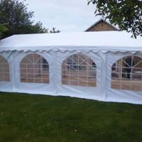 GAZEBO 5X8 PVC IGNIFUGO impermeabile con Laterali 