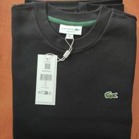 Felpa Lacoste uomo tg 5/L colore nero 