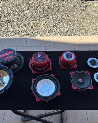 Woofer altoparlanti car audio 10,13,16cm