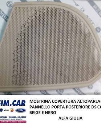 Mostrina Altoparlante Porta Post. ds Alfa Giulia