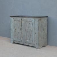 Antica credenza mobile 2 ante laccata Shabby Chic