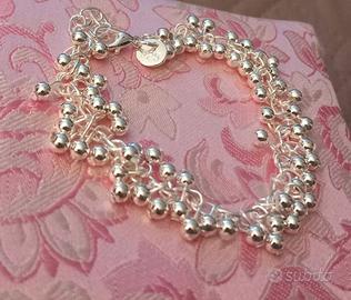 Bracciale sfere  ARGENTO925 cm20 