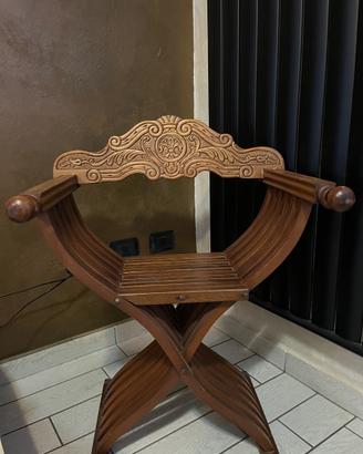 Sedia savonarola anni 50