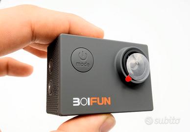 Action Cam BoiFun 4k 20MP touchscreen UHD - NUOVA - Audio/Video In