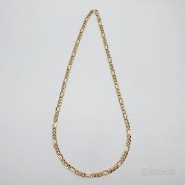 COD.106.26 COLLANA CATENA ORO GIALLO 18K 750